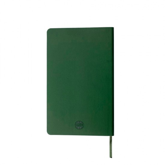 Блокнот в лінію А5 Berganote Flexible, м'яка обкладинка темно-зелений - 50040338-99