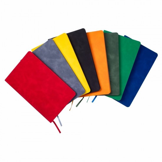 Блокнот в лінію А5 Berganote Delgado, м'яка обкладинка чорний - 50040438-01