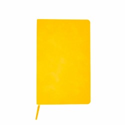 Блокнот в лінію А5 Berganote Delgado, м'яка обкладинка жовтий - 50040438-05