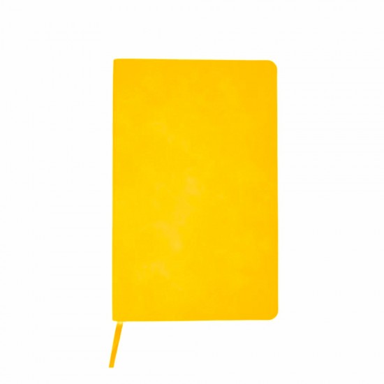 Блокнот в лінію А5 Berganote Delgado, м'яка обкладинка жовтий - 50040438-05