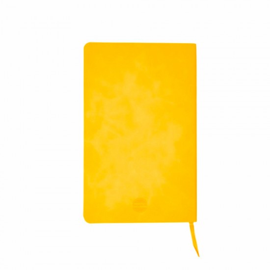 Блокнот в лінію А5 Berganote Delgado, м'яка обкладинка жовтий - 50040438-05