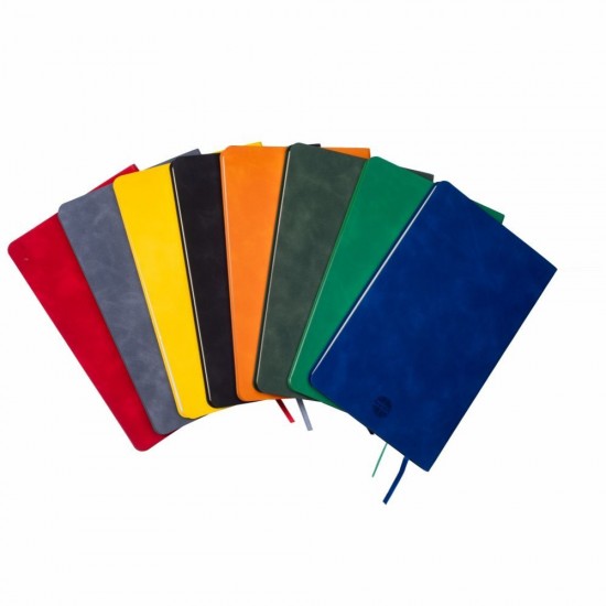 Блокнот в лінію А5 Berganote Delgado, м'яка обкладинка жовтий - 50040438-05