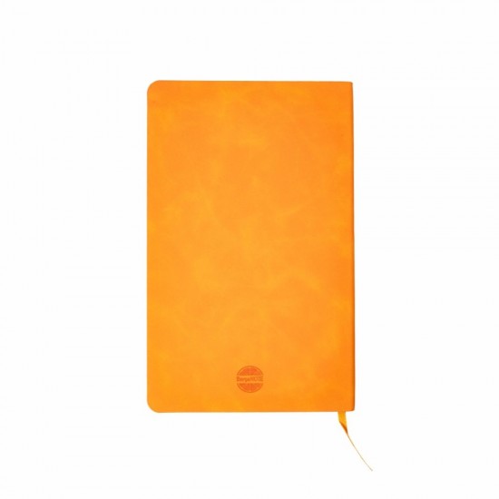 Блокнот в лінію А5 Berganote Delgado, м'яка обкладинка помаранчевий - 50040438-06