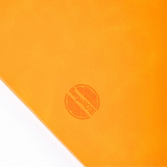 Блокнот в лінію А5 Berganote Delgado, м'яка обкладинка помаранчевий - 50040438-06