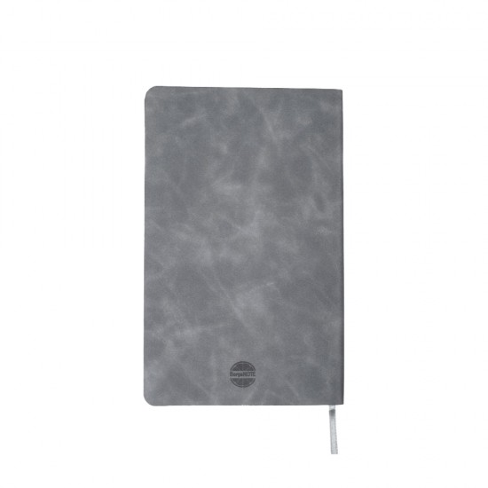 Блокнот в лінію А5 Berganote Delgado, м'яка обкладинка сірий - 50040438-07
