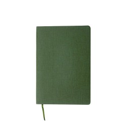 Блокнот в клітинку А5 Berganote Tessil, м'яка обкладинка зелений - 50040538-04