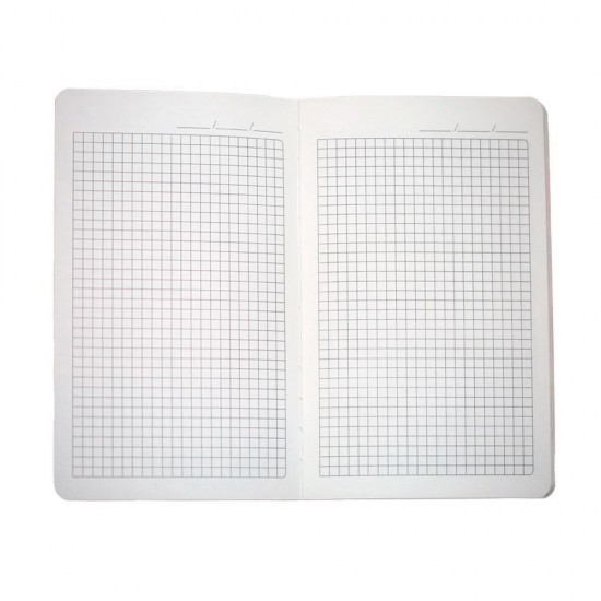 Блокнот в клітинку А5 Berganote Tessil, м'яка обкладинка зелений - 50040538-04