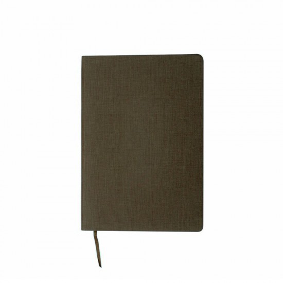 Блокнот в клітинку А5 Berganote Tessil, м'яка обкладинка коричневий - 50040538-19