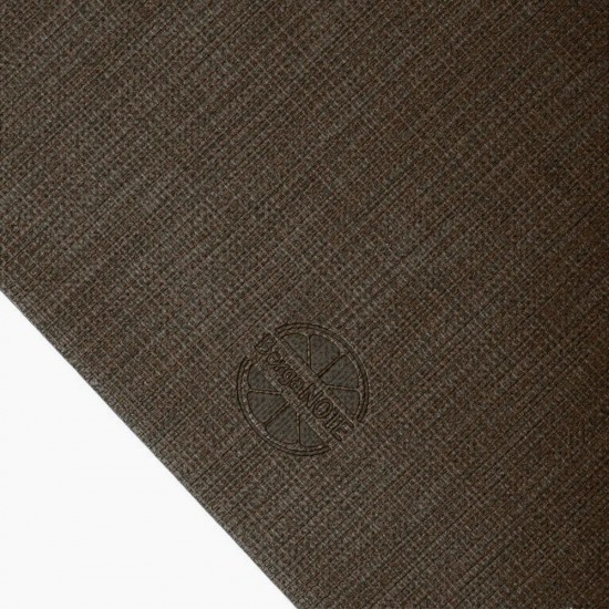 Блокнот в клітинку А5 Berganote Tessil, м'яка обкладинка коричневий - 50040538-19