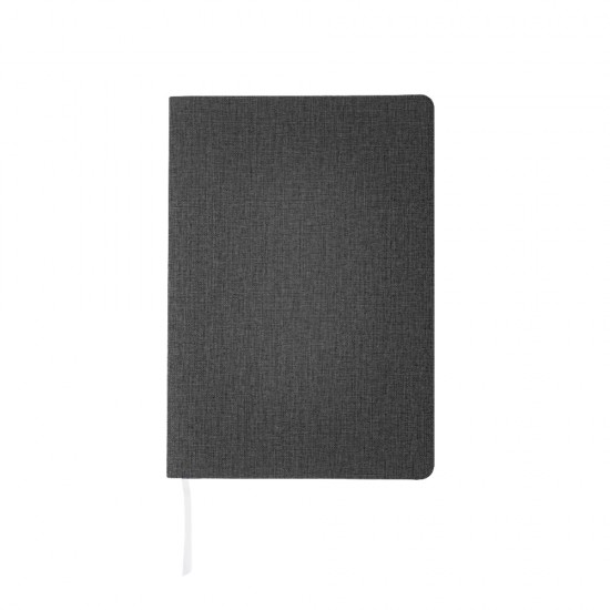 Блокнот в клітинку А5 Berganote Tessil, м'яка обкладинка чорний - 50040538-01