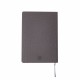 Блокнот в клітинку А5 Berganote Tessil, м'яка обкладинка сірий - 50040538-07
