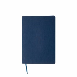 Блокнот в клітинку А5 Berganote Tessil, м'яка обкладинка темно-синій - 50040538-44