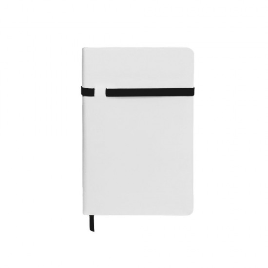 Блокнот в клітинку А5 Berganote Alanis, м'яка обкладинка білий/чорний - 50040638-01