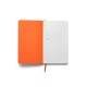 Блокнот в клітинку А5 Berganote Alanis, м'яка обкладинка білий/помаранчевий - 50040638-06
