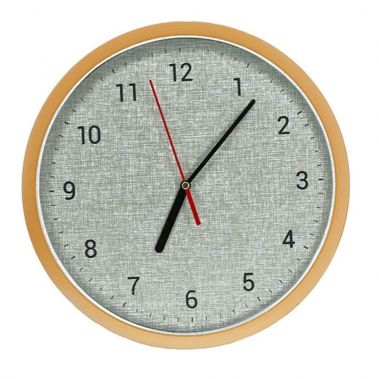 Настінний годинник меланжевий сірий - 500C-88