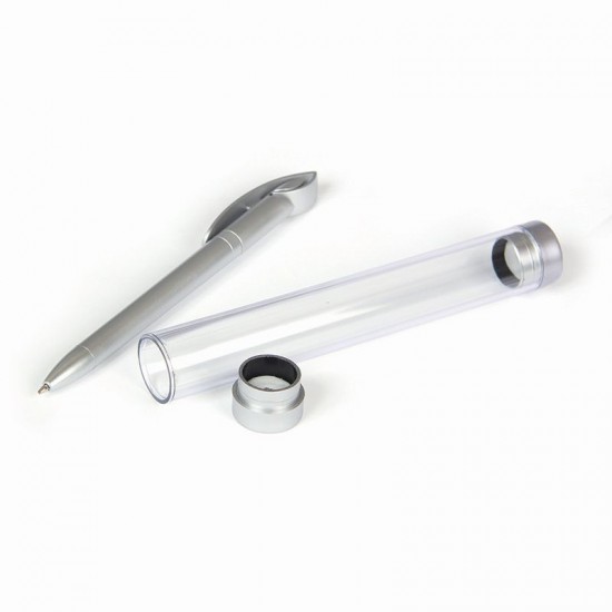 Футляр для ручки пластиковий Bergamo Tubу прозорий - 50101319-00