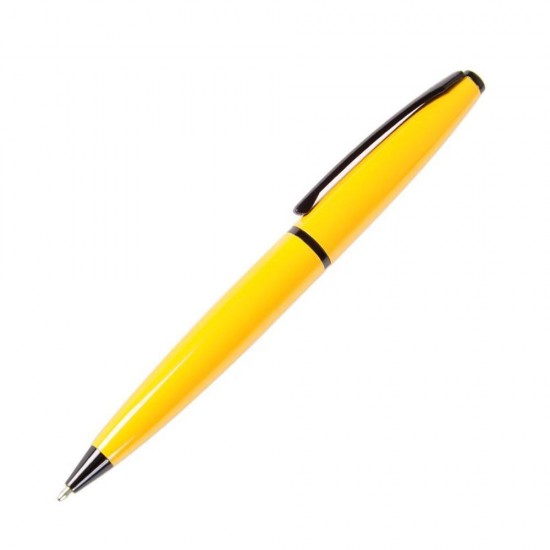 Ручка металева ТМ Bergamo жовтий - 5031M-5