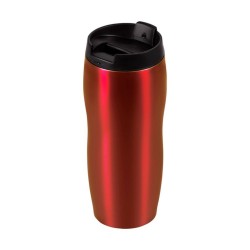 Термокружка 400 мл сталева Line Art Classico, вакуумна червоний - 5057-2