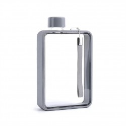 Пляшка для води 380 мл тританова Line Art Bella сірий - 60010118-07 Пляшка для води 380 мл тританова Line Art Bella сірий - 60010118-07