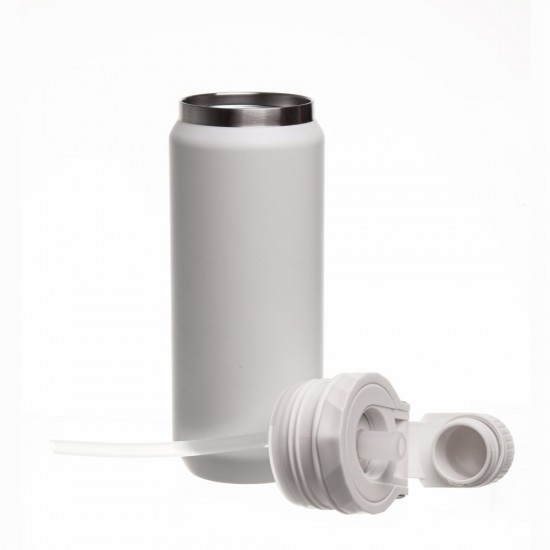 Термопляшка 600 мл сталева Line Art SportSwell, вакуумна білий - 60012822-08