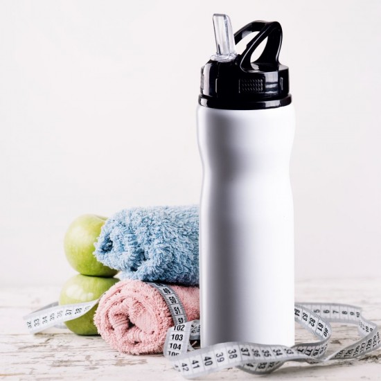 Термопляшка 750 мл сталева Line Art Frontera білий - 60013322-08