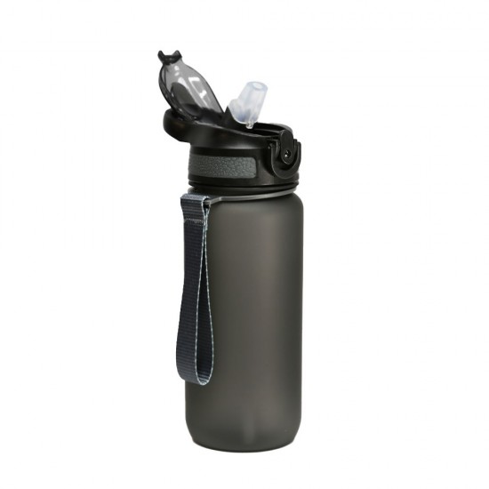 Пляшка для води 600 мл тританова Line Art Merlo сірий - 60013818-07