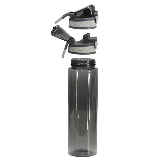 Пляшка для води 700 мл тританова Line Art Rosario сірий - 60013918-07 Пляшка для води 700 мл тританова Line Art Rosario сірий - 60013918-07