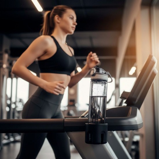 Пляшка для води 700 мл тританова Line Art Rosario сірий - 60013918-07 Пляшка для води 700 мл тританова Line Art Rosario сірий - 60013918-07