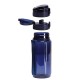 Пляшка для води 600 мл тританова Line Art Paraná темно-синій - 60014018-44