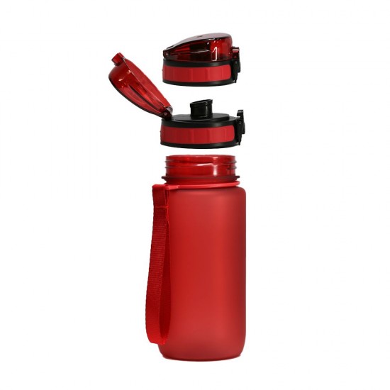 Пляшка для води 600 мл тританова Line Art La Plata червоний - 60014118-02