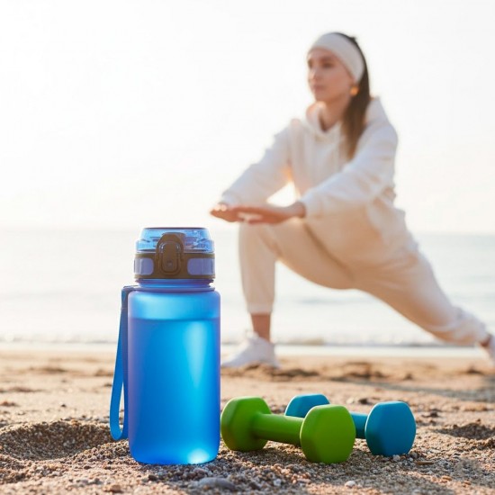 Пляшка для води 600 мл тританова Line Art La Plata синій - 60014118-03 Пляшка для води 600 мл тританова Line Art La Plata синій - 60014118-03