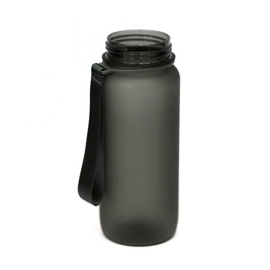 Пляшка для води 650 мл тританова Line Art Flores сірий - 60014218-07