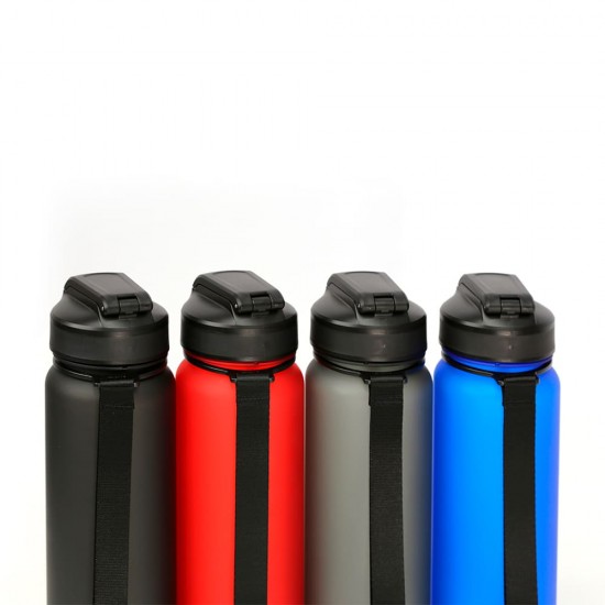 Пляшка для води 800 мл тританова Line Art Grassa чорний - 60014318-01 Пляшка для води 800 мл тританова Line Art Grassa чорний - 60014318-01