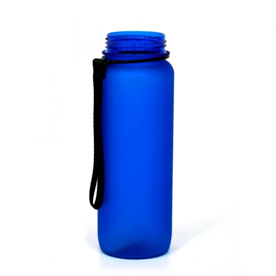 Пляшка для води 800 мл тританова Line Art Grassa синій - 60014318-03