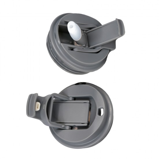 Термокружка 380 мл сталева Line Art Comfy, вакуумна сірий - 60022222-07