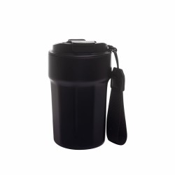 Термокружка 380 мл сталева Line Art Comfy, вакуумна чорний - 60022222-01