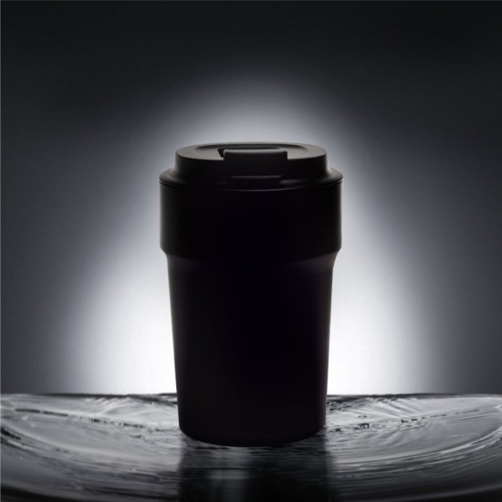 Термокружка 380 мл сталева Line Art Rhodes, вакуумна чорний - 60022322-01