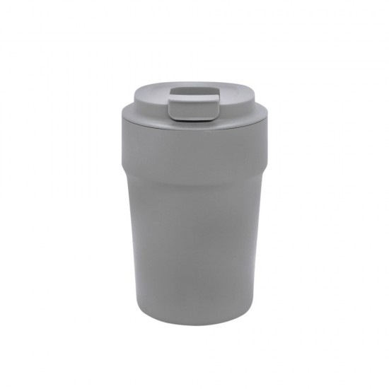 Термокружка 380 мл сталева Line Art Rhodes, вакуумна сірий - 60022322-07