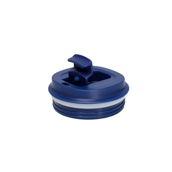 Термокружка 380 мл сталева Line Art Rhodes, вакуумна темно-синій - 60022322-44