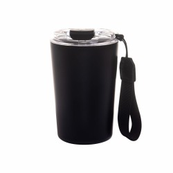 Термокружка 380 мл сталева Line Art Krit, вакуумна чорний - 60022422-01 Термокружка 380 мл сталева Line Art Krit, вакуумна чорний - 60022422-01