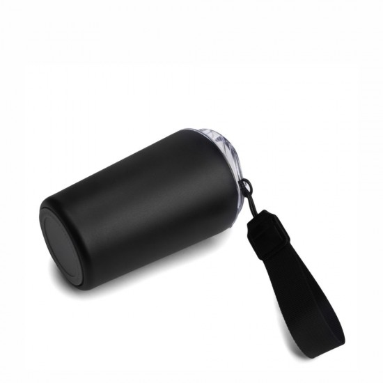 Термокружка 380 мл сталева Line Art Krit, вакуумна чорний - 60022422-01