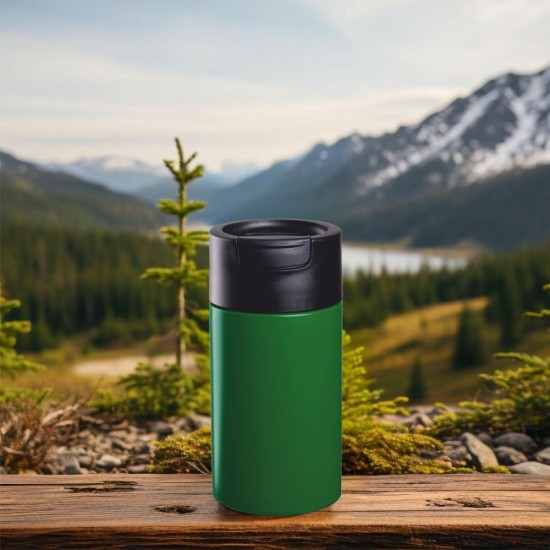 Термокружка 450 мл сталева Line Art Bogota, вакуумна зелений - 60023122-04