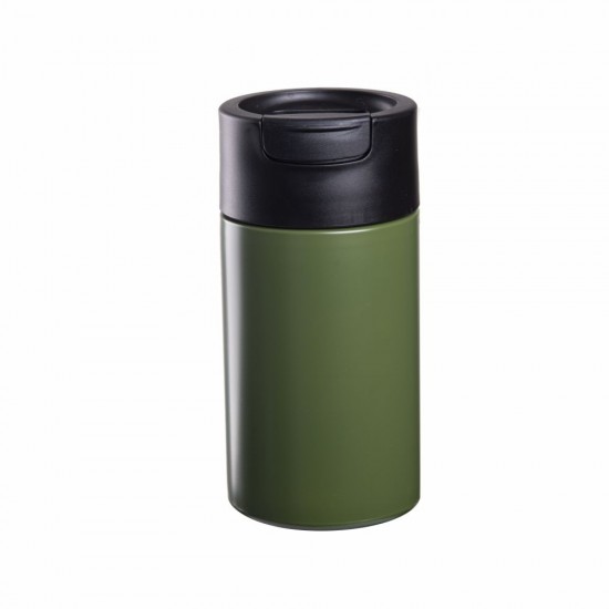 Термокружка 450 мл сталева Line Art Bogota, вакуумна оливковий - 60023122-31