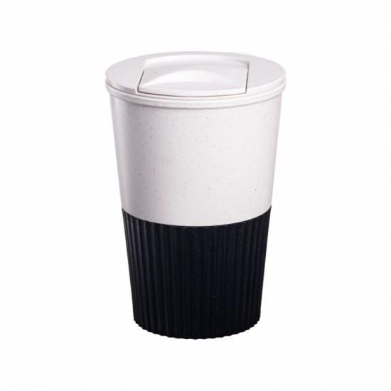 Термокружка 350 мл пластикова Line Art Eco Salta чорний - 60023219-01