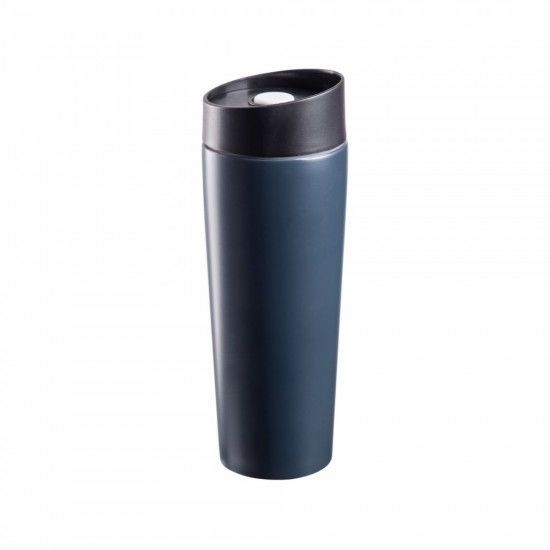 Термокружка 380 мл сталева Line Art Ofelia, вакуумна графітовий/чорний - 60023522-11
