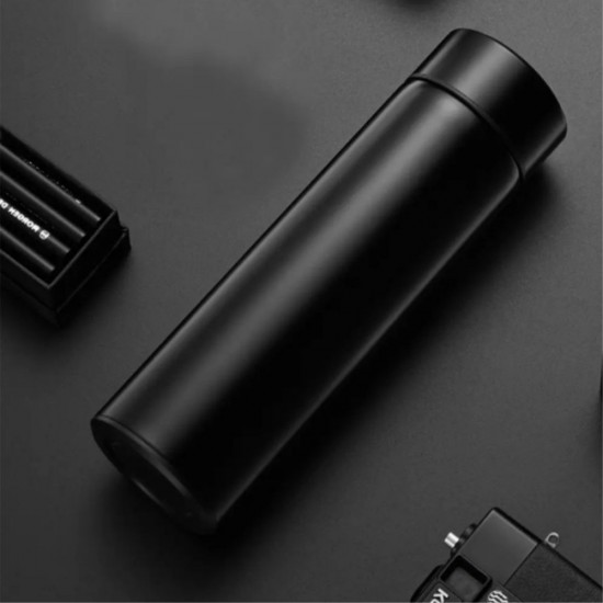 Термос 500 мл сталевий Line Art Cusco з індикатором температури, вакуумний чорний - 60032922-01