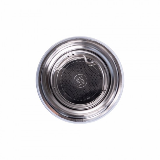 Термос 500 мл сталевий Line Art Cusco з індикатором температури, вакуумний білий - 60032922-08