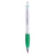 Ручка пластикова ТМ Bergamo білий/зелений - 6078B-4