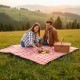 Плед флісовий двосторонній Soft Me Picnic 130х180см червоний/білий/чорний - 70030105-02 Плед флісовий двосторонній Soft Me Picnic 130х180см червоний/білий/чорний - 70030105-02