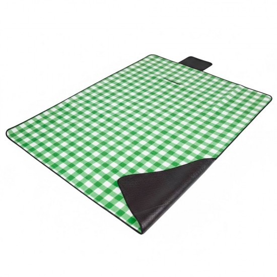 Плед флісовий двосторонній Soft Me Picnic 130х180см зелений/білий/чорний - 70030105-04 Плед флісовий двосторонній Soft Me Picnic 130х180см зелений/білий/чорний - 70030105-04